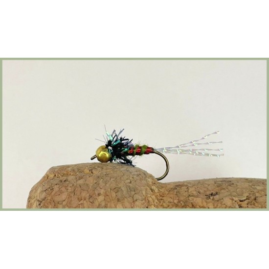 Winter trout flies, gold heads nymph fishing flies - UK